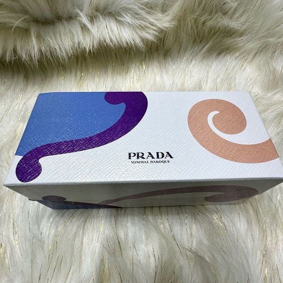 Prada Sunglasses Box with Pamphlets, Branded Cleaning Cloth,Excellent Condition - Picture 1 of 4